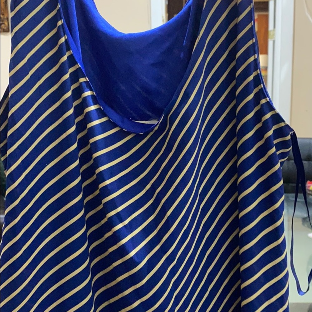 Blue dress